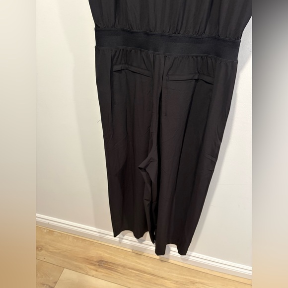Athleta Brooklyn Utility Jumpsuit in black - Picture 8 of 12